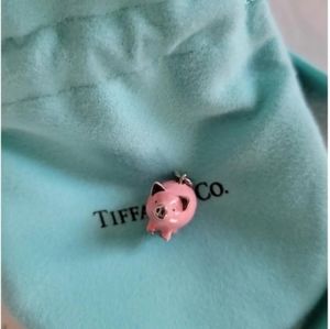 Vintage Tiffany Pig Charm